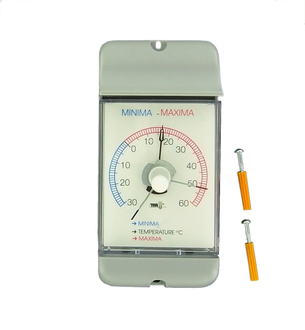 Mini/maxi thermometer