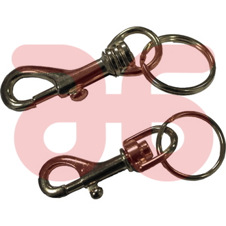 Sleutelring met lijnhouder nik