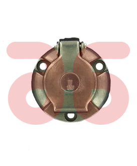 Stekkerdoos 7 polig metaal