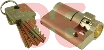 Bomij profielcilinder enkel 125KB6HF/7+10mm