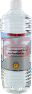 Gedistilleerd water 1ltr