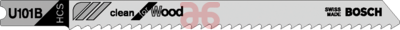 Dec zaagbladen a3 st u-101-b (zacht hout <30mm)