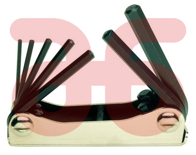 Stiftsleutels 7 delig 6k