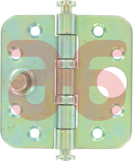 Veiligh.kogelscharnier rondeh.75x75mm