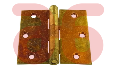 Scharnier vierk.90x90mm.