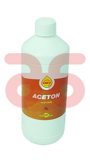 Aceton 1ltr in kunststoffles