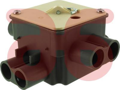 Centraaldoos grijs/blauw ongel