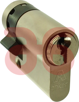 Anker enkele cilinder m. 2 sleutels