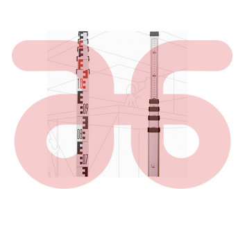 Telescoopmeetstok 5 mtr cm