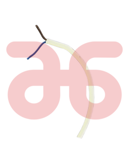 A100m huishoudkabel 2x0.75 wit