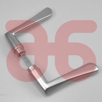 Deurkruk z/pr vlindermodel ami