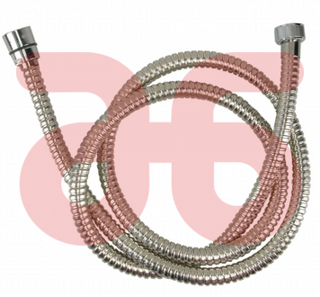 Doucheslang chroom 150cm