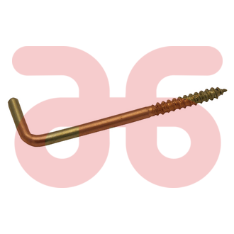 Schroefduim 7m messing 30mm