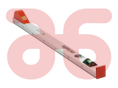 Telescoop meetstok 2 meter met