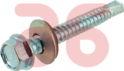 Gevelschroef verz. 6.3x38