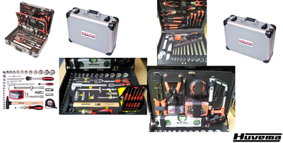 Alma gereedschapskoffer 127-delig toolbox