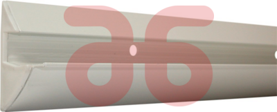 Spur plankhouder  60cm wit