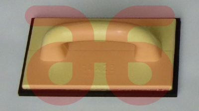 Schuurbord zwart 10mm 14x23cm