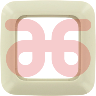 Afdekplaat 1 eenheid wit