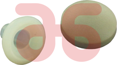 Nylon capring met kapje compl.