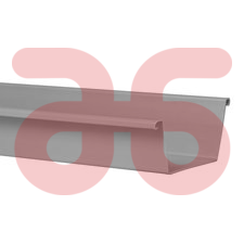 Bakgoot a 4 meter 180mm grijs