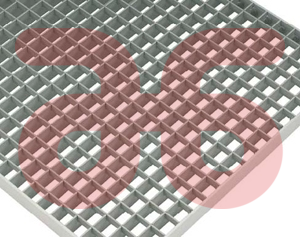 Voetrooster 900x600mm 25/2