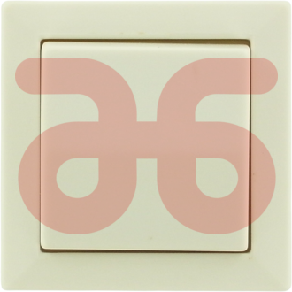 Schakelaar wissel  wit opbouw