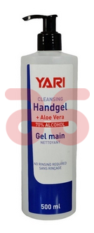 Handgel drukpomp 500ml 70% alcohol