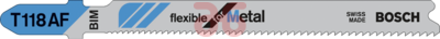 Dec zaagbladen a5 st t118af (flexibel metaal)