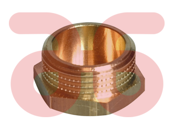 Plug buitendraad 1/4