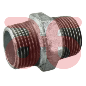 Verl nippel verz.2xbu  1/2x3/8