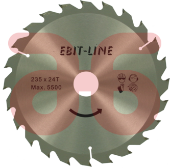 Cirkelzaagblad 235mm