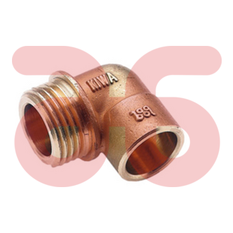 Knie 3/4x22mm buitendraadxcapillair