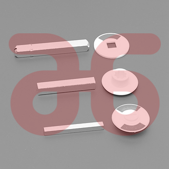 Stift v.badk./wc garnituur 8mm