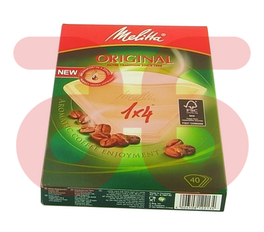 Koffiefilters 1x4 a 40 stuks
