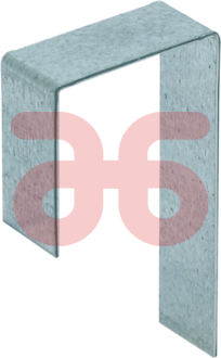 Bandpanhaak 80x40x40 gegalv