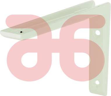 Plankdrager aluminium wit