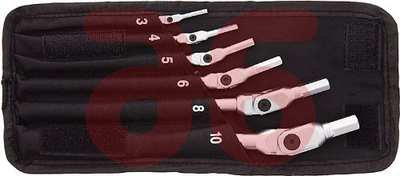 HexPro scharnier inbussleutels 6dlg