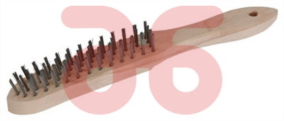 Staaldraadborstel 5rij