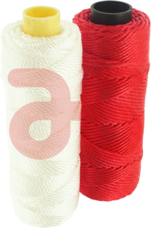 Spoel nylon metselkoord klein rood