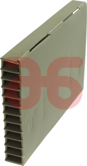 Spouwvoegventilatierooster grijs