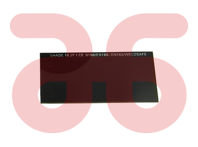 Lasglas kleur 10 50x108mm