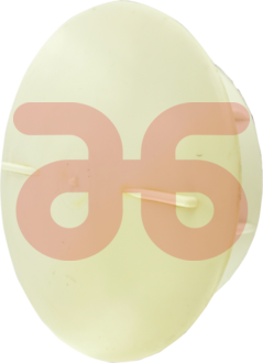 Rooster pvc wit rond afsl.10cm