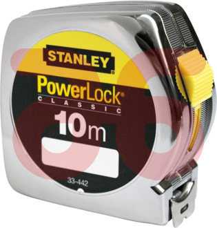 Stanley rolbandmaat 10mtr 25mm powerlock