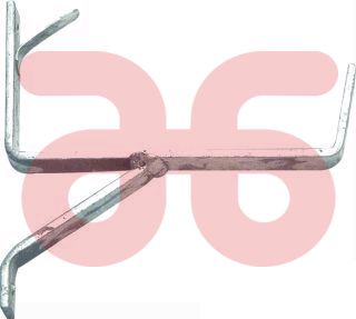 Gootbeugel gegalvaniseerd model 2 180mm