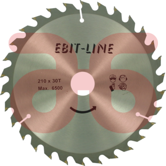 Cirkelzaagblad 210mm