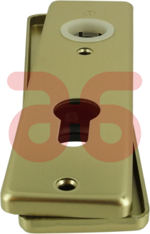 Kortschild m.pc.gat 72mm hoppe