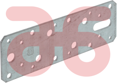 Koppelplaat 180x60x2.5 galv