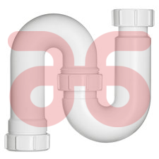 S-syphon wit 1.1/2x40mm