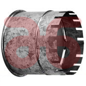 Nisbus 100mm zonder deksel